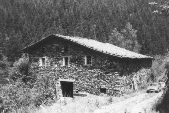 Fachada posterior. 1978. Foto: Xabier Cabezón