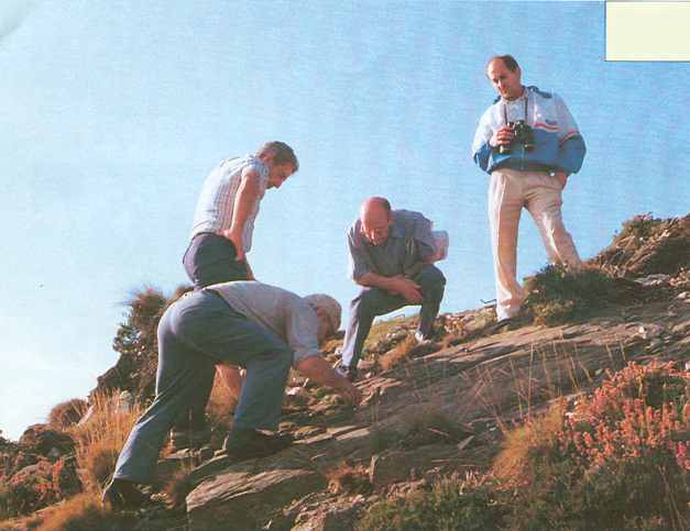 Restos donde se encontraba la cruz de Abadekurutz