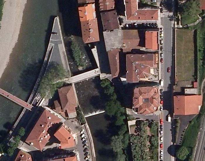 Desembocadura del Leitzaran en 2009