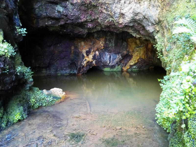 Galería de las minas de Ermosu.