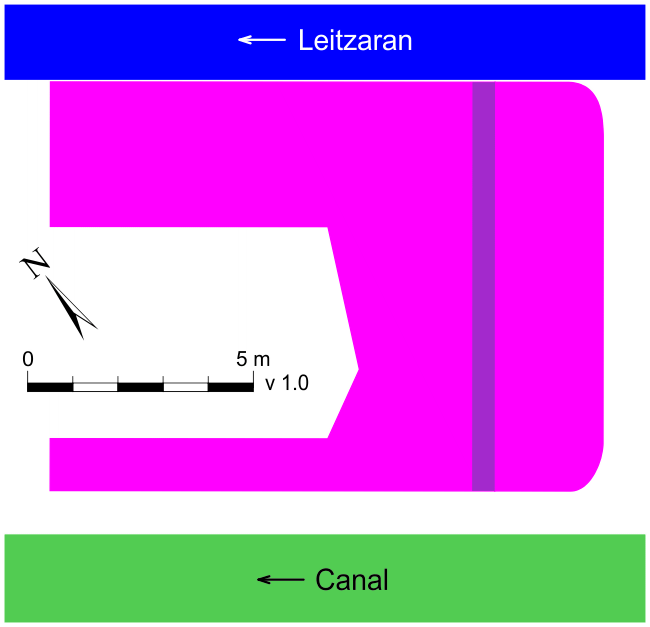 Plano del molino de Inturia