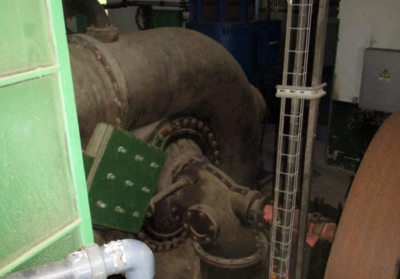 Central Plazaola 1 - turbina