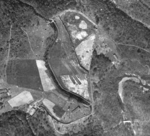 Foto aérea de Oitzin en 1954