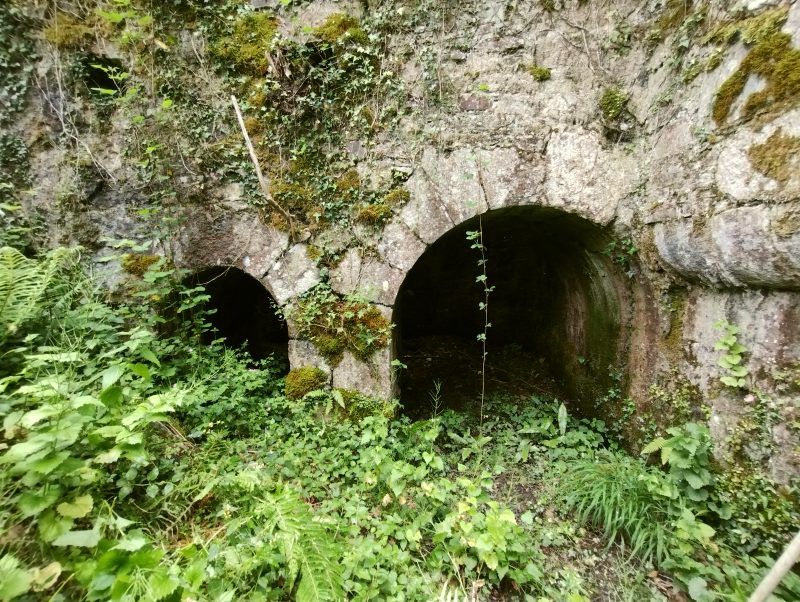 Anteparas de Urto. Arco de salida.