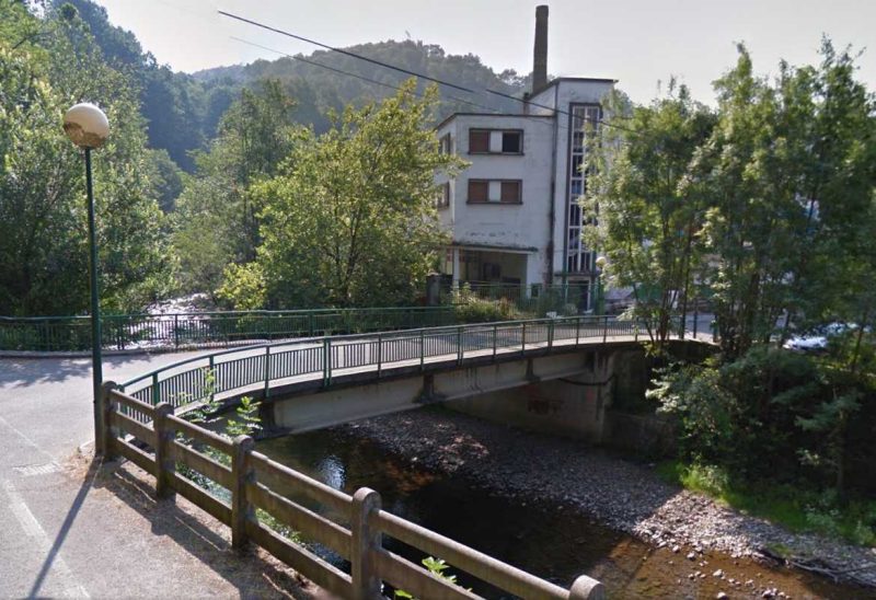 El puente de Lizarkola en la actualidad.